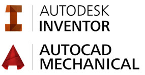 Autodesk Inventor - Autocad Mechanik Autodesk Inventor - Autocad Mechanik Logos